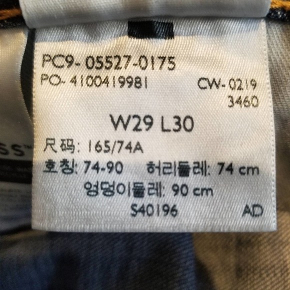 Levi's 527 Blue Jeans 2019 Waterless Blue Jeans Mens Size 29 x 30 - Picture 6 of 16